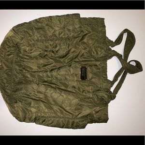 Marc by Marc Jacobs- olive green tote bag